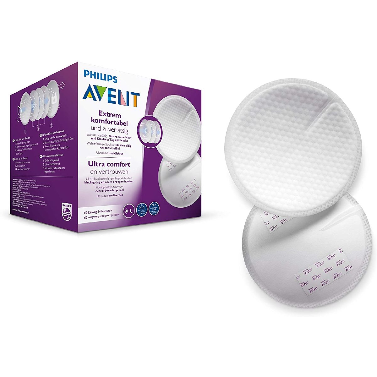 PHILIPS AVENT Disposable Breast Pads 100 pcs. Ultra Comfort