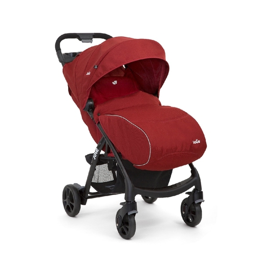 Buy Joie Stroller Muze LX with Footmuff Cranberry online Mothercare Kuwait