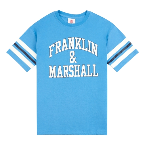 Buy Franklin & Marshall Boys Arch Logo T-Shirt online | Mothercare