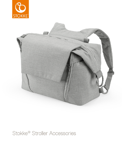 Stokke changing on sale bag grey melange